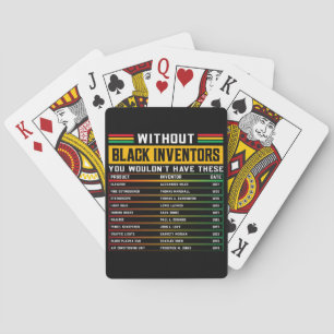 Baralho História Dos Inventores Negros Esquecidos História