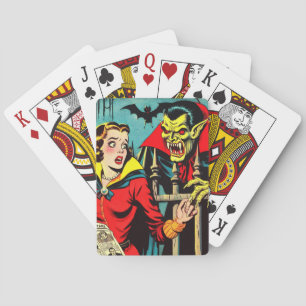 Baralho Histórias em quadrinhos de Vampiros de Horror Retr