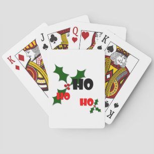 Baralho Ho Ho Ho cartões de jogo do visco