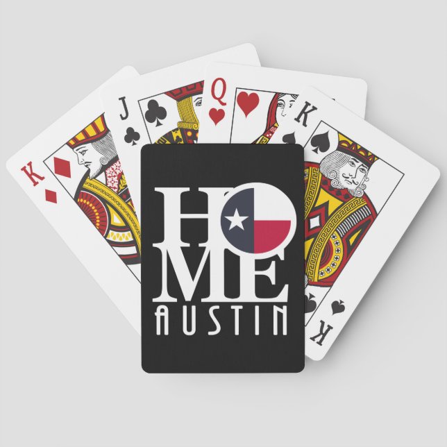 Baralho HOME Austin Texas (Verso)