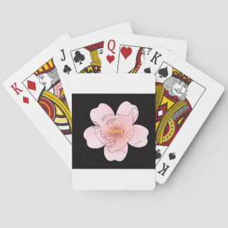Baralho HOPES! – retrato floral minimalista