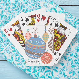 Baralho Hora mágica - Natal - cartas de jogar