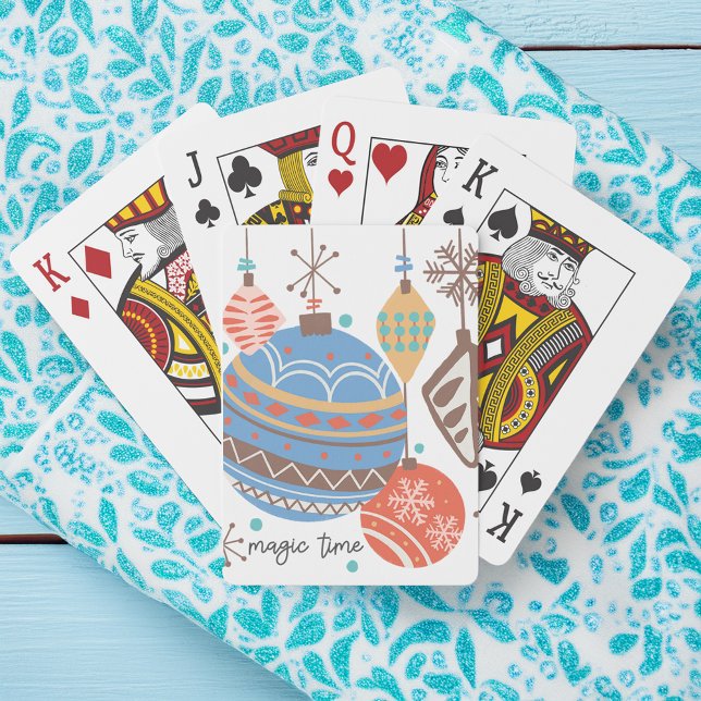 Baralho Hora mágica - Natal - cartas de jogar (Magic time - Christmas - playing cards)