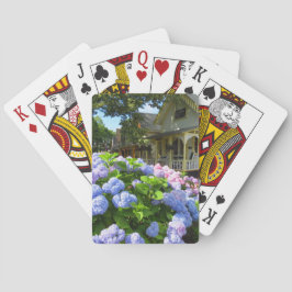 Baralho Hydrangeas Azuis e Rosa - Vineyard de Martha