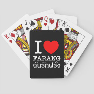 Baralho I Heart (Love) Farang