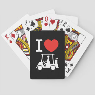 Baralho I Heart (Love) Golf Cart
