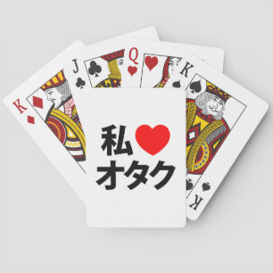 Baralho I Heart [Love] Otaku ~ Geek Japonês
