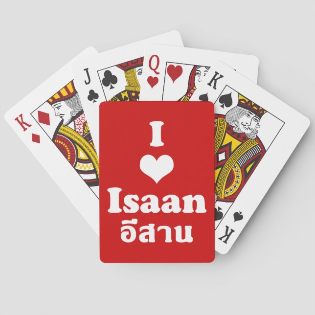 Baralho I Love (Heart) Isaan (Verso)
