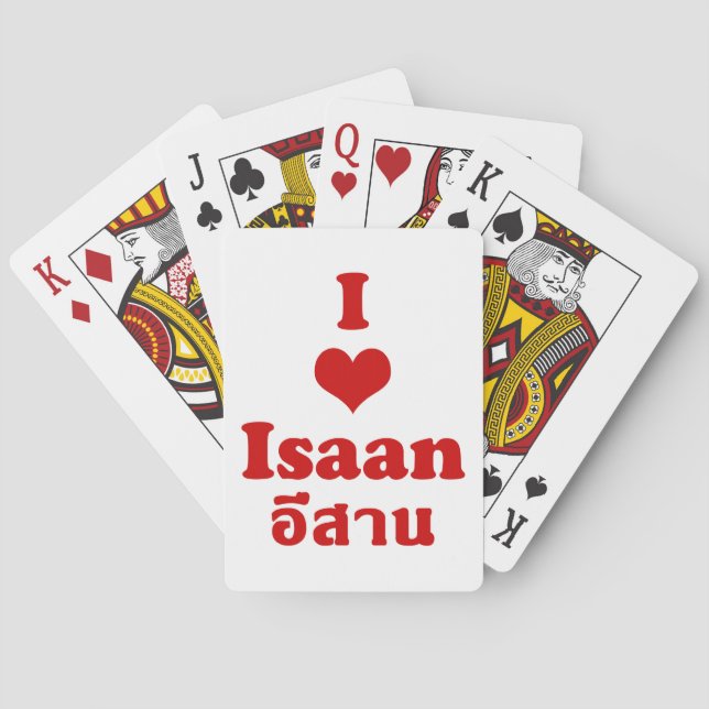 Baralho I Love (Heart) Isaan (Verso)