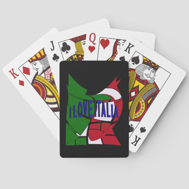 Baralho I Love Italia (Verso)
