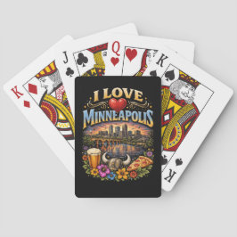 Baralho I Love Minneapolis