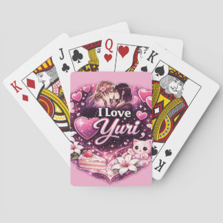 Baralho I Love Yuri | Kawaii Girls’ Love Anime Aesthetic