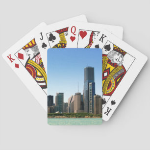 Baralho Ideia da skyline de Chicago pelo Lago Michigan