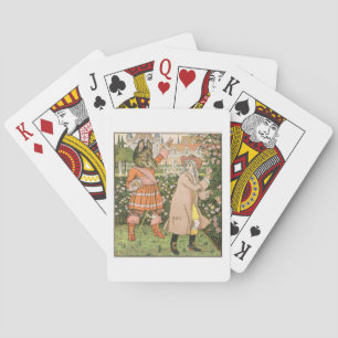 Baralho Ilustração da Bela e da Besta, 1901 (colo