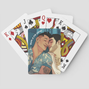 Baralho Ilustração de Gay de Miami