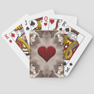 Baralho Ilustração moderna, elegante da Rainha do Cartaz