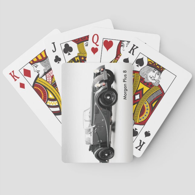 Baralho Imagem britânica para os cartões clássicos de joga (Verso)