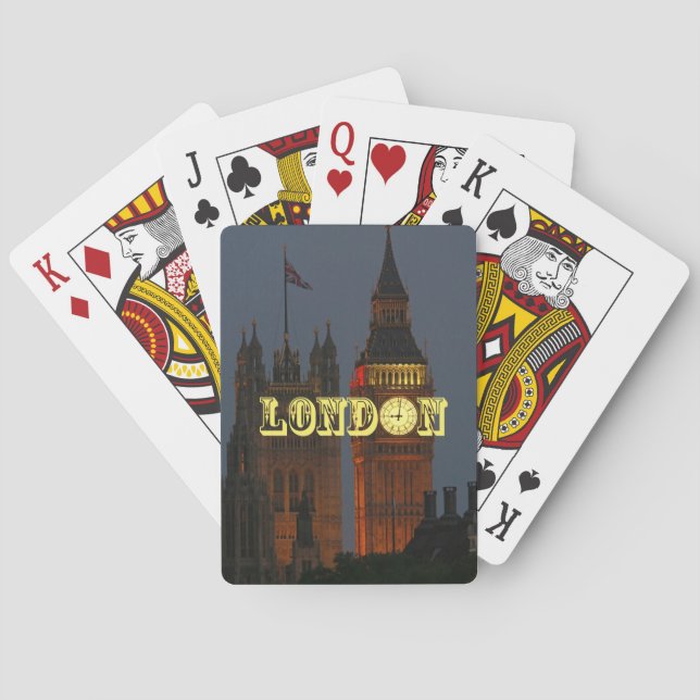 Baralho Imagem do BIG Ben London Pro (Verso)