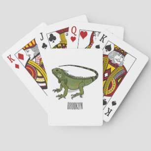 Baralho Imagem do desenho de Iguana