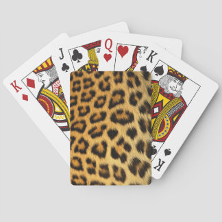 Baralho Impressão Leopardo