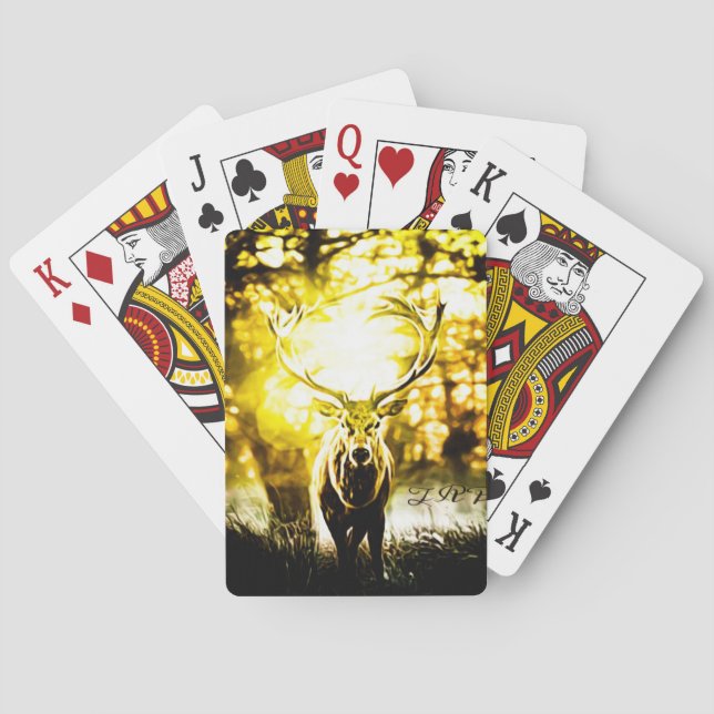 Baralho Impressionante veado 01 (Verso)