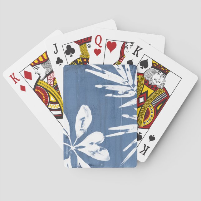 Baralho Impressões Tropicais sobre o Índio - Verde Tropica (Verso)