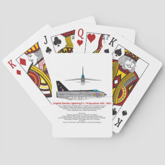 Baralho Interceptor de Relâmpago Elétrico Inglês-