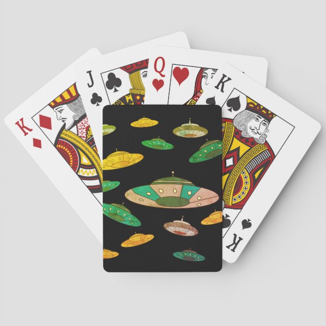 Baralho Invasão de OVNI (Verso)