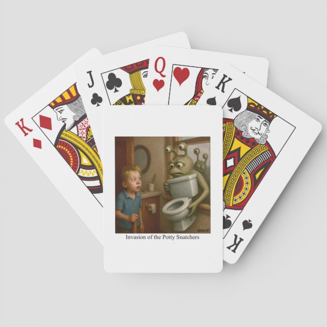 Baralho Invasão dos caçadores de batatas (Verso)