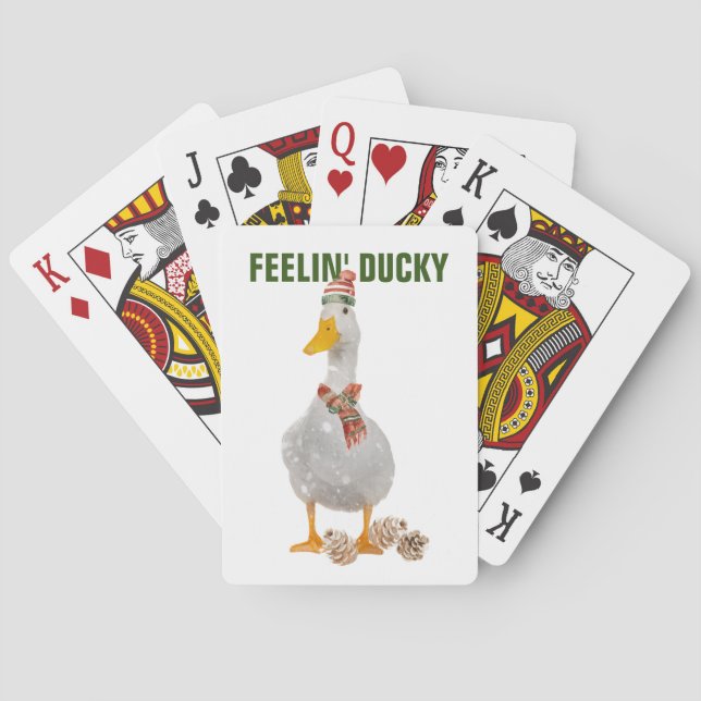 Baralho Inverno "Feelin' Ducky" (Verso)