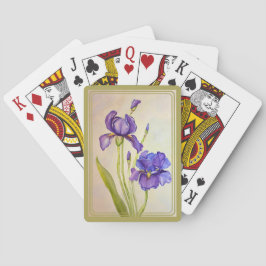 Baralho Iris Jogando Cartões com Verde