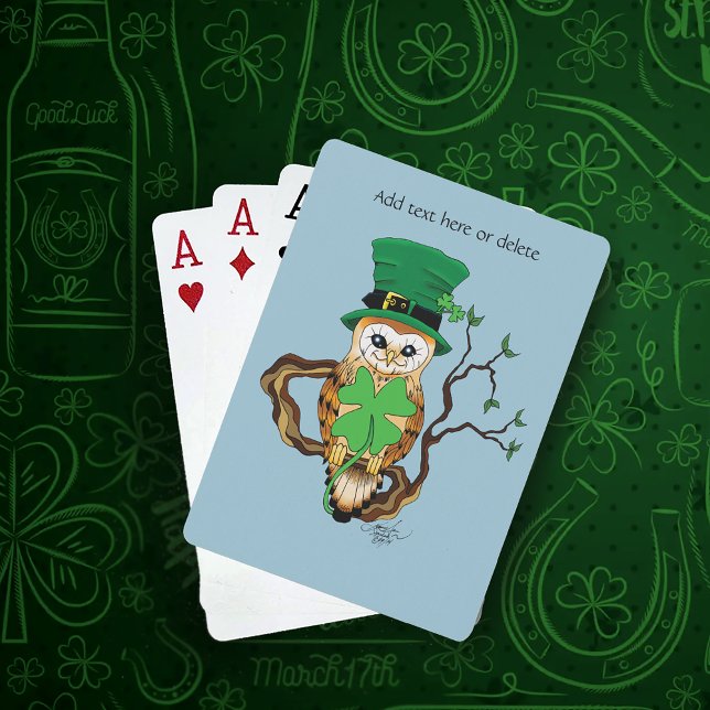 Baralho Irish Clovers Owl Green (Criador carregado)