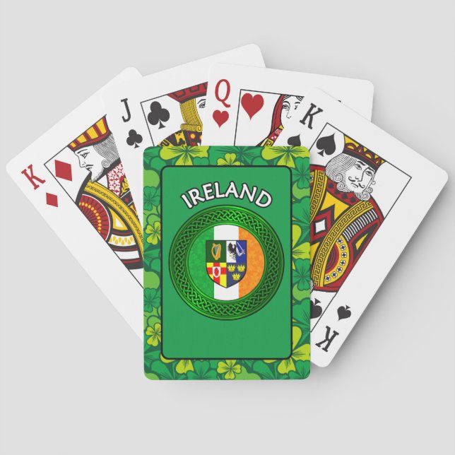 Baralho Irlandês - Irlanda Crest (Verso)