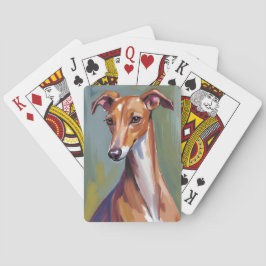 Baralho Italian Greyhound | Dog Painting Pet
