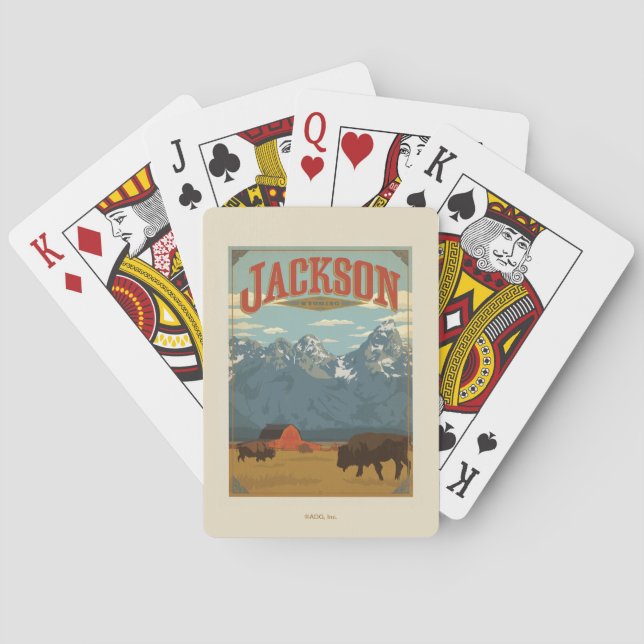 Baralho Jackson | Wyoming (Verso)