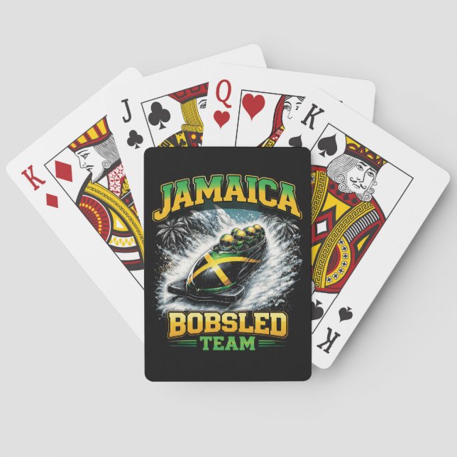 Baralho Jamaica Bobsled Team (Verso)