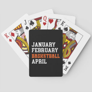 Baralho Janeiro de fevereiro de Basquete abril