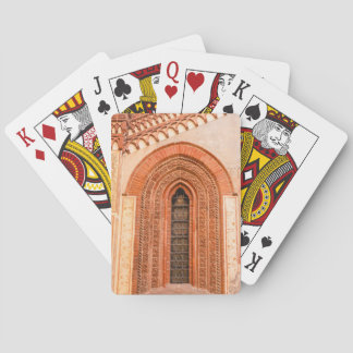 Baralho Janela de cartas de pôquer em estilo gótico