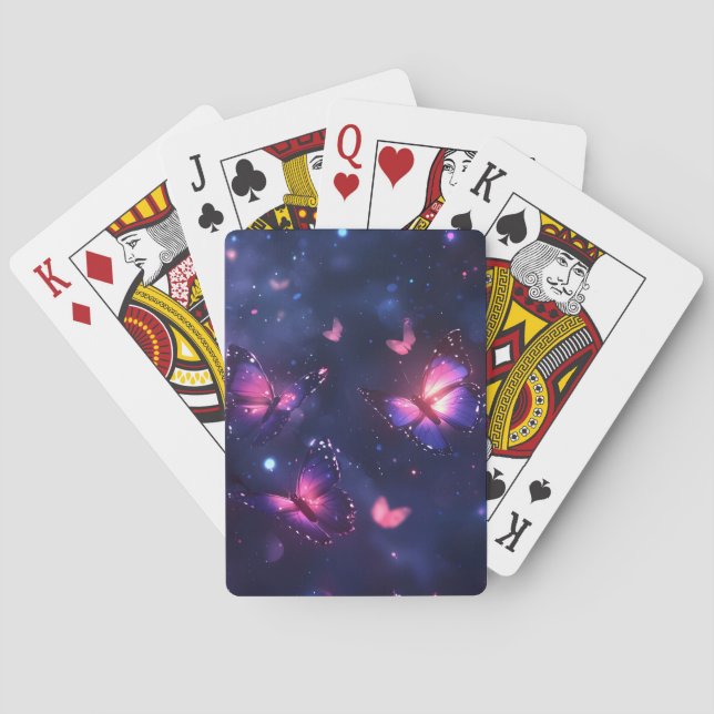 Baralho Jardim de Borboletas Noturnas Celestiais (Verso)