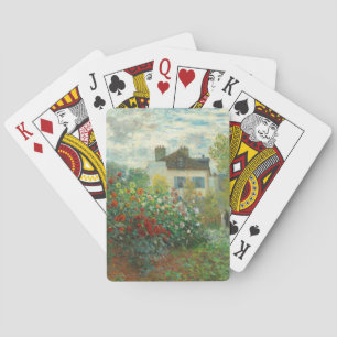 Baralho Jardim do Artista Monet em Argenteuil Pintura