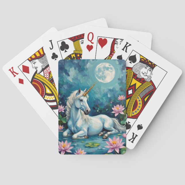 Baralho Jardim Místico do Unicorn (Verso)