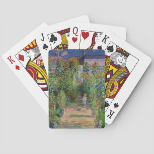 Baralho Jardim Monet Vetheuil Pintura Impressionista