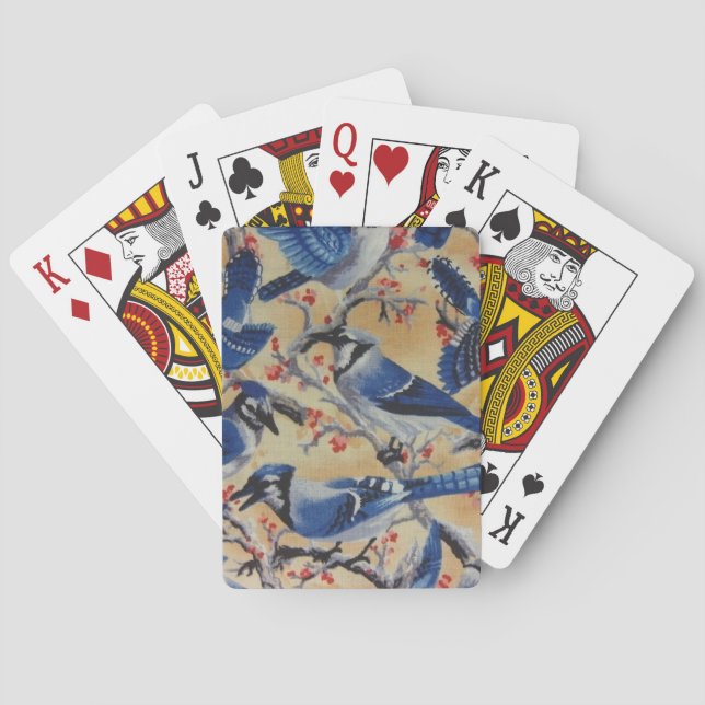 Baralho Jays azuis (Verso)