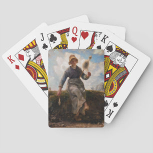 Baralho Jean-Francois Millet - The Spinner Girl