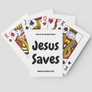 Baralho Jesus Salva - Nós Apenas Ajudamos Você A Encontrá-