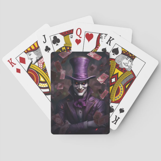 Baralho Jeu de Cartes Intrigue du Joker et des Cartes (Verso)