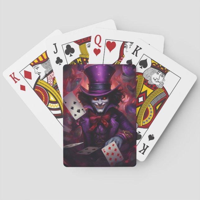 Baralho Jeu de Cartes Mystérieux avec le Joker (Verso)