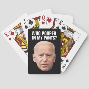 BARALHO JOE BIDEN ENGRAÇADO QUE POPOU? PLACAS DE REPRODUÇÃ
