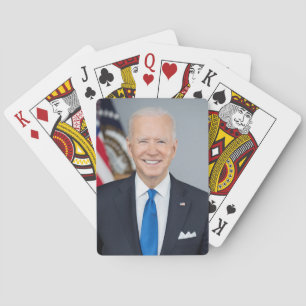 Baralho Joe Biden Retrato da Casa Branca Presidencial