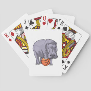 Baralho Jogador de basquetebol do Hippo